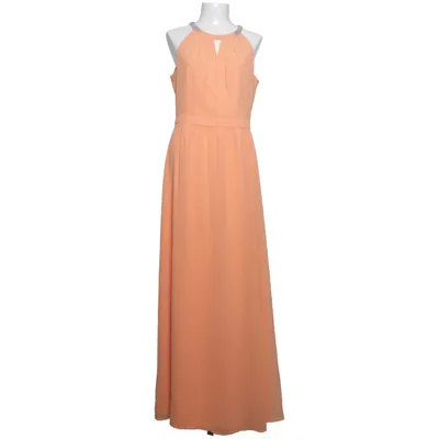 Långklänning (Orange) från ESPRIT Polyester