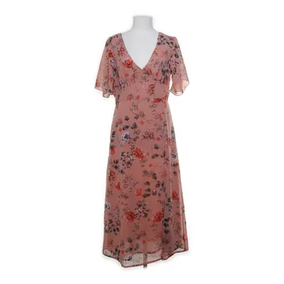 Maxi dress (Pink, Multicolored) from Bubbleroom Polyester