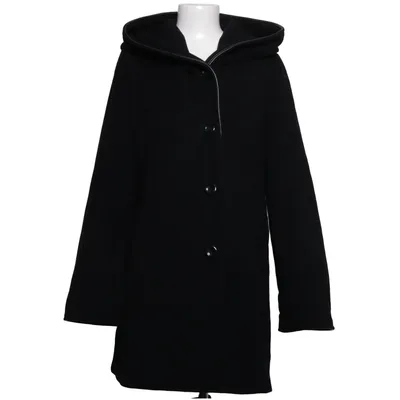 Coat (Black) from Johan Skoglund Cashmere, Polyamide, Polyester, Wool