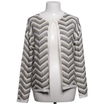 Strickjacke (Beige, Gold, Schwarz) von Lovie Look Baumwolle, Polyamid
