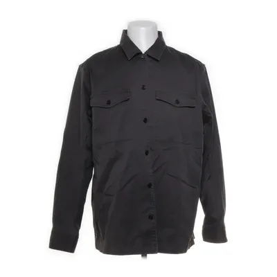 Arbetsskjorta (Grå) från Banana Republic Bomull, Elastan