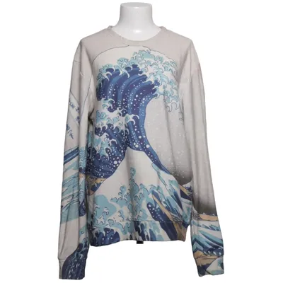Sweatshirt (Beige, Blue, Multicolored) from Aloha From Deer Cotton, Polyester