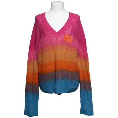 Strickpullover (Pink, Orange, Blau) von Etro