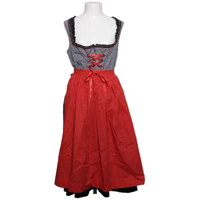 Dirndl (Red, White, Black) from Hammerschmid Cotton