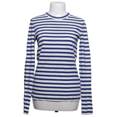 Långärmad t-shirt (Blå, Vit) från Arket Bomull
