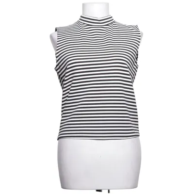 Topp (Svart, Vit) från Frau Elastan, Polyester