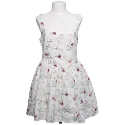 Dress (White, Multicolored) from Gina Tricot Cotton, Elastane