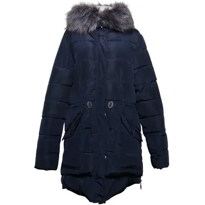 Manteau d'hiver (Bleu) de Forever Polyester