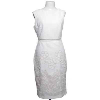 Robe (Blanc) de Sandro Ferrone Élasthane, Fibre métallique, Polyester
