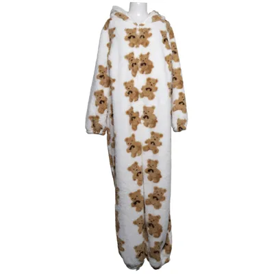 Onesie (Wit, Bruin) van Shein Curve Polyester