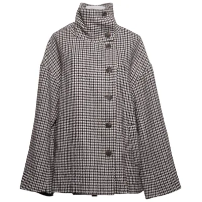 Jas (Zwart, Wit) van Pernilla Wahlgren Polyester, Wol