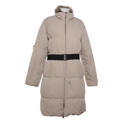 Dunfrakke (Beige) fra René Lezard Dun, Fjer, Polyamid, Polyester, Kaninpels