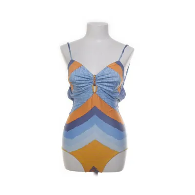 Swimsuit (Blue, Yellow, Multicolored) from Lycra