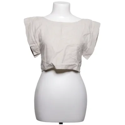 Top (Beige) fra By Aylin Koenig Bomuld, Linned