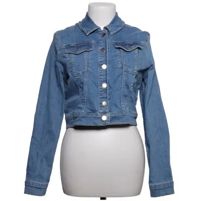 Jeansjacka (Blå) från Pamela x NA-KD Bomull, Elastan