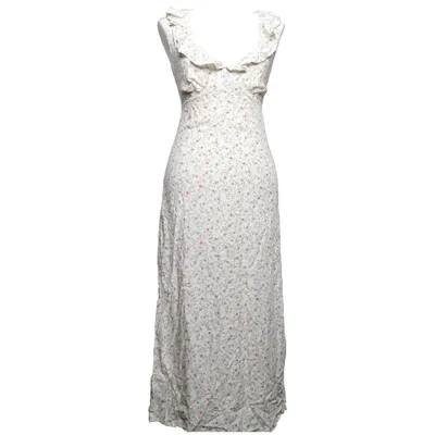 Maxi dress (White, Multicolored) from Motel Viscose