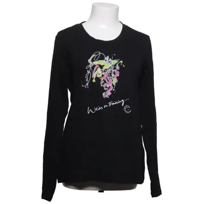 Långärmad t-shirt (Svart) från Anja Gockel London Bomull, Elastan
