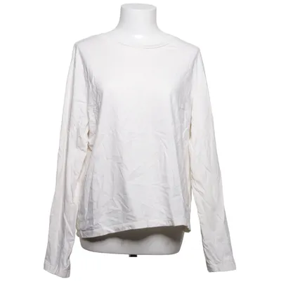 Långärmad t-shirt (Vit) från Grundstoff Ekologisk bomull