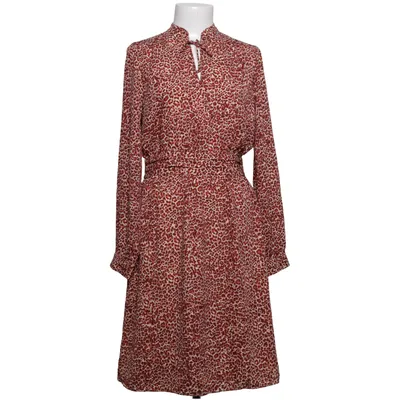 Klänning (Röd, Beige, Flerfärgad) från H&M Polyester
