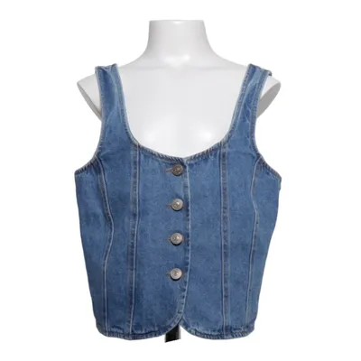 Gilet en jean (Bleu) de LMTD Coton
