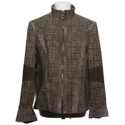 Jacka (Grå, Brun) från Betty Barclay Akryl, Polyester, Silke, Ull