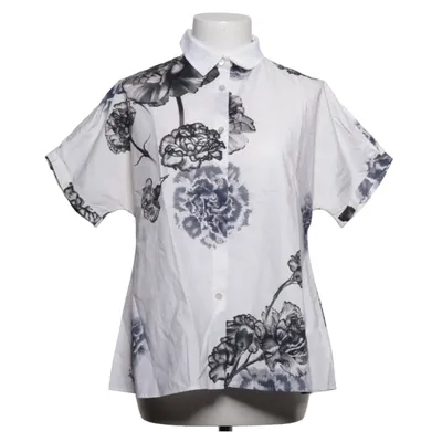 Chemise à manches courtes (Blanc, Noir) de Odeeh Coton, Élasthane