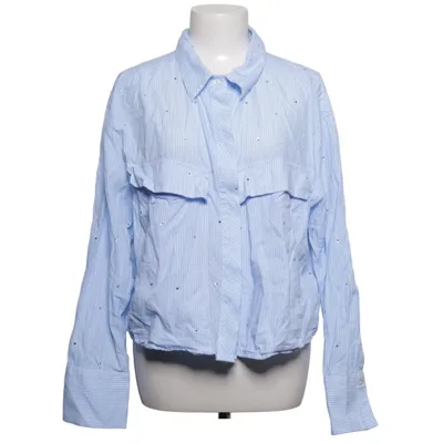 Chemise (Bleu, Blanc) de Maeve Coton