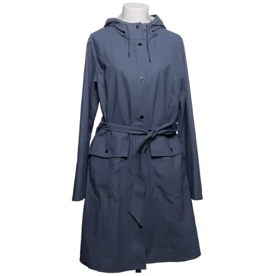 Regnfrakke (Grå) fra Rains Polyester, Polyurethan