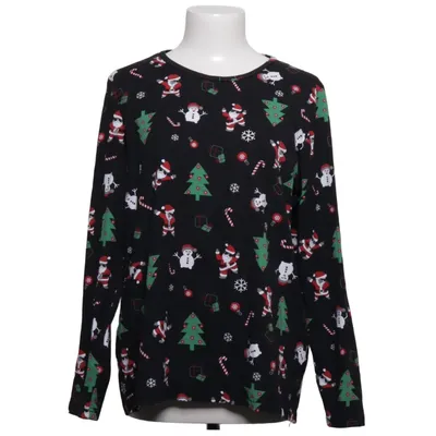 Långärmad t-shirt (Svart, Flerfärgad) från MyWear Woman Bomull, Elastan