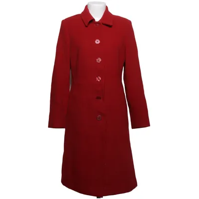 Frakke (Rød) fra Vivien Caron Kashmir, Polyamid, Polyester, Uld