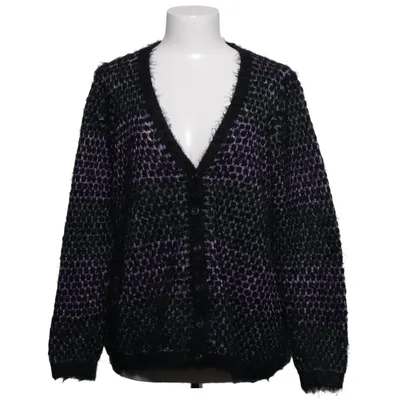 Cardigan (Noir, Violet, Multicolore) de Zizzi Acrylique, Polyamide, Polyester, Laine