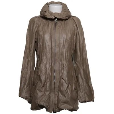 Raincoat (Beige) from Creenstone Cotton, Metallic fiber, Polyester
