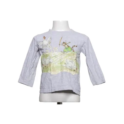 Långärmad t-shirt (Grå, Flerfärgad) från Pettson och Findus Bomull, Polyester