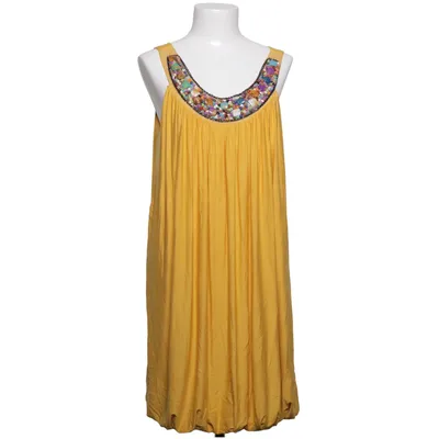 Dress (Yellow) from LUK Cotton, Polyester