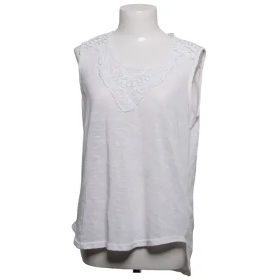 Topp (Vit) från Flame Bomull, Polyester