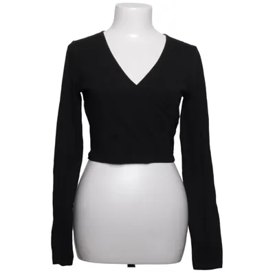 Wickeltop (Schwarz) von Pink Victoria's Secret Baumwolle, Elasthan