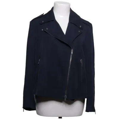 Biker jacket (Blue) from Club Monaco Acetate, Polyester