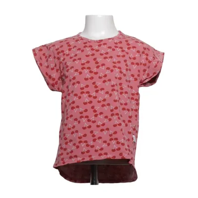 T-shirt (Roze, Rood) van Lamino Katoen, Elastaan