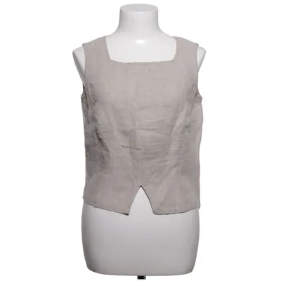 Top (Beige) von Ölands Tröjan Leinen