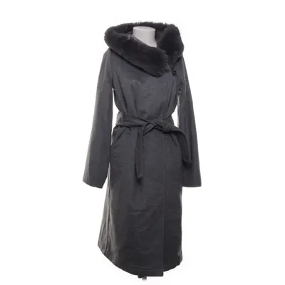 Kappa (WOOL COAT GREY) från Sanne Alexandra Polyester, Ull