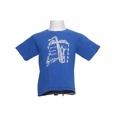 T-shirt (Blauw) van Delta Pro Weight Katoen