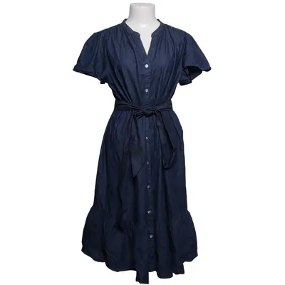 Denim dress (Blue) from Bodyflirt Cotton