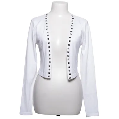 Cardigan (Hvid) fra Vivien Caron Polyester, Viscose