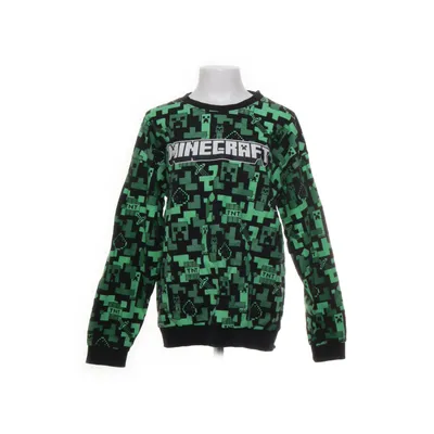 Collegetröja (Grön, Svart, Flerfärgad) från Minecraft Bomull