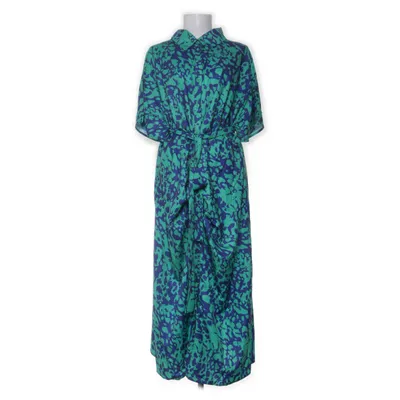 Klänning (Grön, Blå, Flerfärgad) från Shein Curve Elastan, Polyester