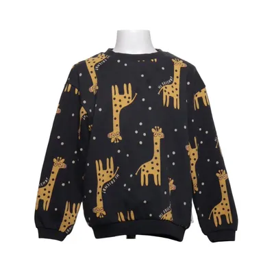 Sweatshirt (Sort, Gul, Flerfarvet) fra Minories Bomuld, Polyester