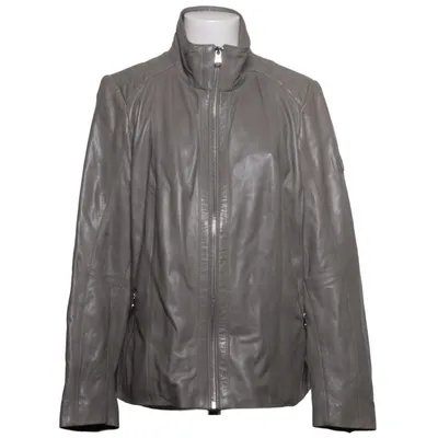 Lederjacke (Grau) von Otto Kern