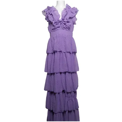 Långklänning (Lila) från Faeriesty Elastan, Polyester