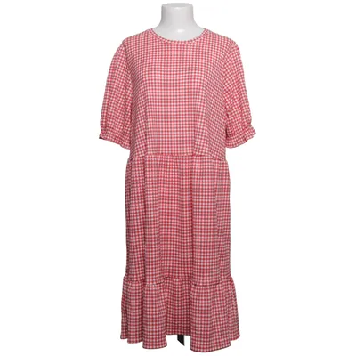 Dress (Red, White) from New Look Curves Elastane, Polyester