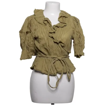 Wrap blouse (Green) from DÔEN